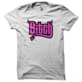 Shirt bitch blanc pour homme et femme