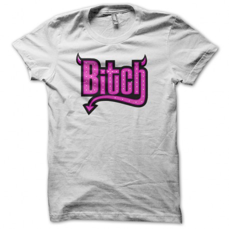 Shirt bitch blanc pour homme et femme