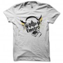 Shirt electro blanc pour homme et femme