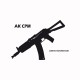 Shirt AK-CPM SOVIET noir/blanc pour homme et femme
