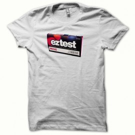 Shirt drogue Eztest testeur extasy blanc pour homme et femme