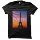 Shirt Paris noir pour homme et femme