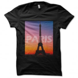 Shirt Paris noir pour homme et femme