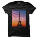 Shirt Paris noir pour homme et femme