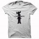 Shirt Jamiroquai noir/blanc slim fit pour homme et femme
