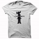 Shirt Jamiroquai noir/blanc slim fit pour homme et femme