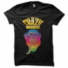 Shirt Crazy Monkey noir pour homme et femme