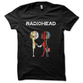 Shirt Radiohead noir pour homme et femme