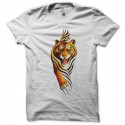 Shirt tiger en chasse blanc pour homme et femme