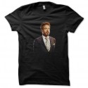 Shirt tony stark noir pour homme et femme