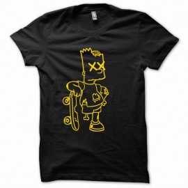 Shirt Bart simpson zombie? noir pour homme et femme