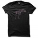 Shirt dinosaure noir pour homme et femme
