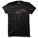 Shirt dinosaure noir pour homme et femme
