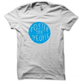 Shirt foster the people? blanc slim fit pour homme et femme