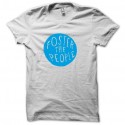 Shirt foster the people? blanc slim fit pour homme et femme