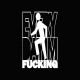 Shirt LMFAO EVERY DAY I'M FUCKING Party Rock Anthem blanc/noir slim fit pour homme et femme