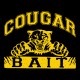 Shirt cougar bait noir pour homme et femme