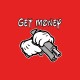 Shirt mickey get money rouge pour homme et femme