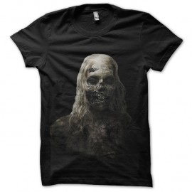Shirt femme zombie effrayante noir pour homme et femme