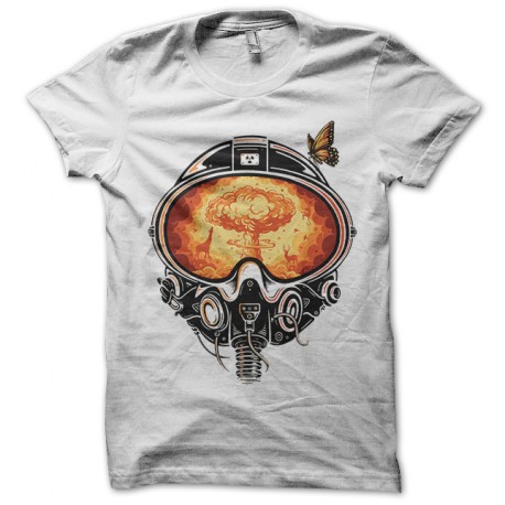 Shirt mask wars blanc pour homme et femme