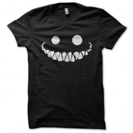 Shirt devil smile noir pour homme et femme