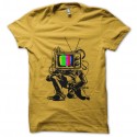 Shirt l homme television jaune pour homme et femme