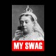 Shirt queen victoria My swag blanc pour homme et femme