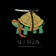 Shirt Ninja turtles noir pour homme et femme