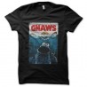Shirt cookie monster gnaws parodie noir pour homme et femme