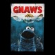Shirt cookie monster gnaws parodie noir pour homme et femme