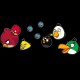 Shirt the angry birds la troupe noir pour homme et femme