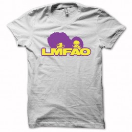 Shirt LMFAO Laughing My Fucking Ass Off blanc pour homme et femme