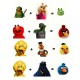 Shirt angry birds fusion blanc pour homme et femme