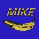 Shirt Mike nike cover bleu pour homme et femme