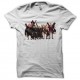 Shirt one piece blanc pour homme et femme