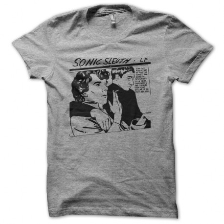 Shirt sonic sleuth gris pour homme et femme