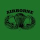 Shirt Airborne vert pour homme et femme