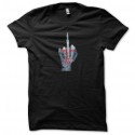 Shirt stupid noir pour homme et femme