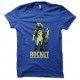 Shirt Rocket bleu pour homme et femme