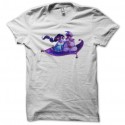 Shirt Aladin and grumpy cat blanc pour homme et femme