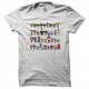 Shirt personnages cartoon blanc pour homme et femme