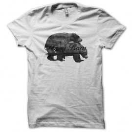 Shirt Happy bears blanc pour homme et femme