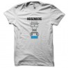 Shirt Monsieur heisenberg blanc pour homme et femme