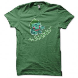 Shirt bulbasaur pokemon vert pour homme et femme