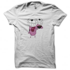 Shirt personnage de cartoon blanc pour homme et femme
