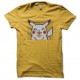 Shirt Pokemon Pikachu jaune pour homme et femme