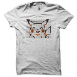 Shirt Pokemon Pikachu bkanc pour homme et femme