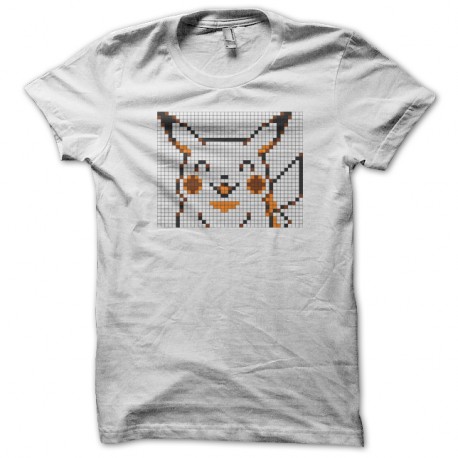 Shirt Pokemon Pikachu bkanc pour homme et femme