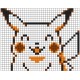 Shirt Pokemon Pikachu bkanc pour homme et femme