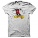 Shirt mickey mouse perd la tete blanc pour homme et femme